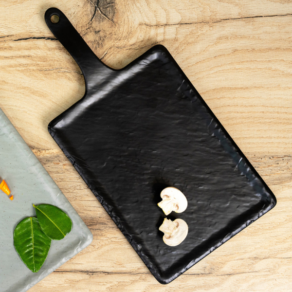 Rectangle Flat Server With Handle